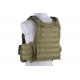 Plate Carrier Tactical Vest - Olive Drab, Built for comfort, protection, and adaptability, the GFC Tactical Plate Carrier is a reliable choice for airsoft players and tactical enthusiasts alike